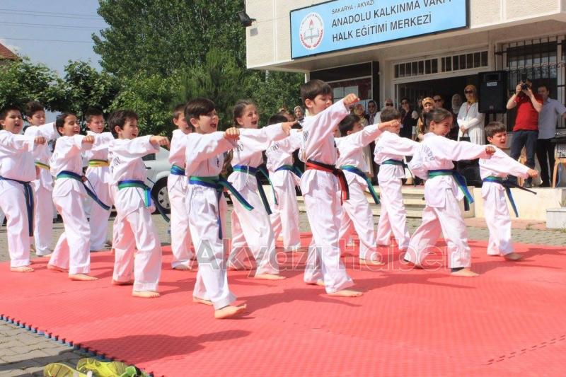 Akyazı Halk Eğitim Merkezi Yıl Sonu Sergisi Açıldı