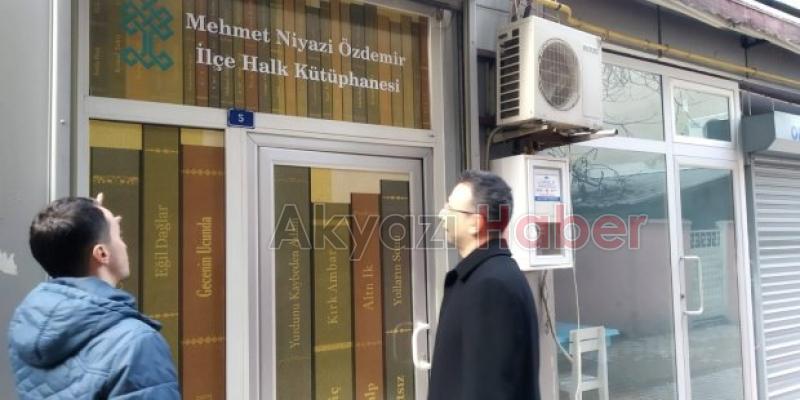 Akyazı Halk Kütüphanesi Açılış için gün sayıyor