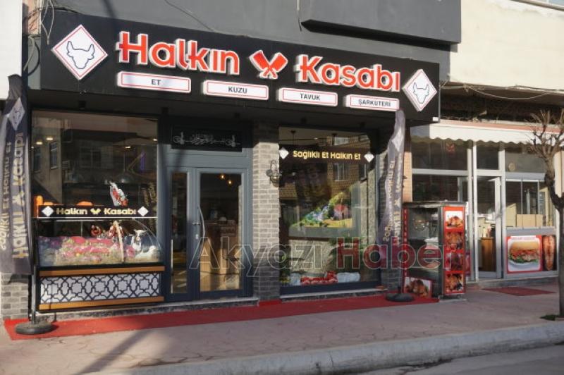 Akyazı Halkın kasabı Hizmetinize Açıldı 