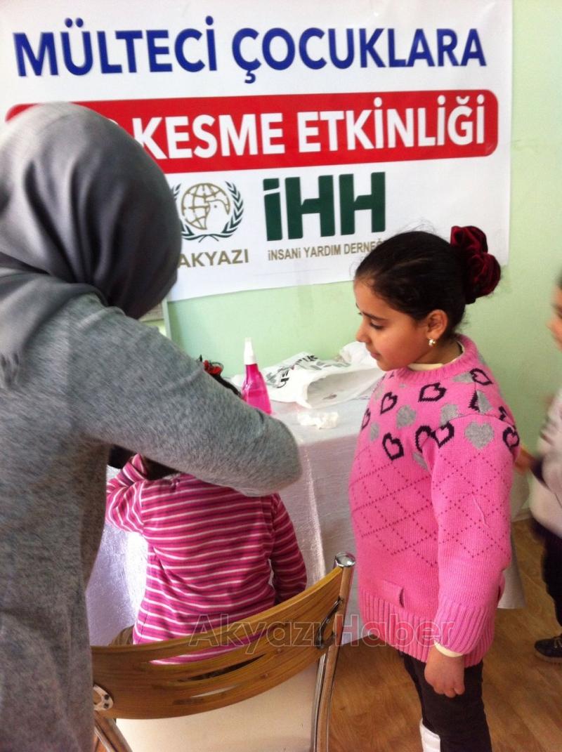 Akyazı İHH dan Mültecilere Yardımlarını Eksik Etmiyor