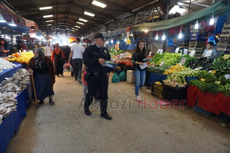 Akyazı İlçe Emniyet Müdürlüğü Ekiplerinden Silahlı Sevince Hayır Etkinliği