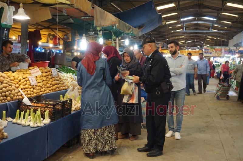Akyazı İlçe Emniyet Müdürlüğü Ekiplerinden Silahlı Sevince Hayır Etkinliği