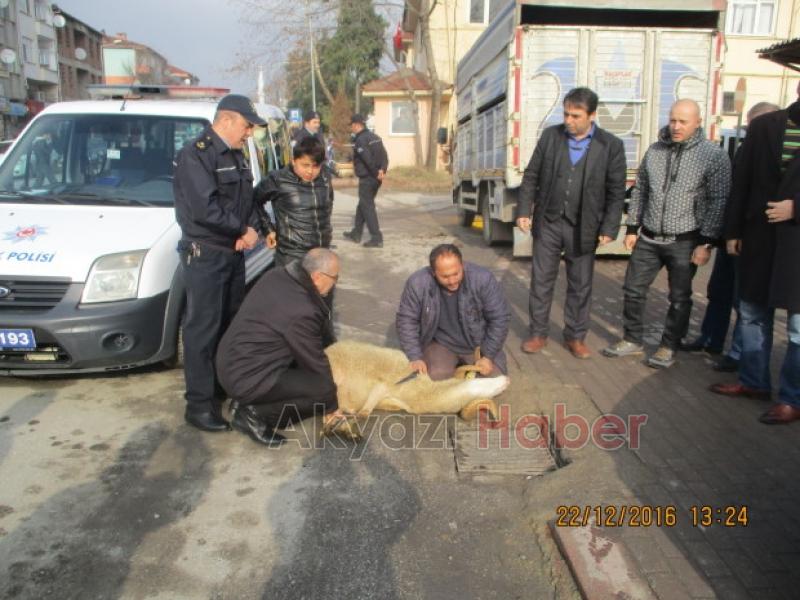 Akyazı İlçe Emniyet Müdürlüğüne Jest