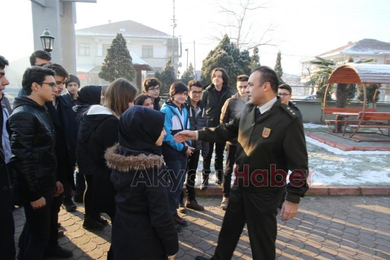 Akyazı İlçe Jandarma Komutanlığına Taziye Ziyareti