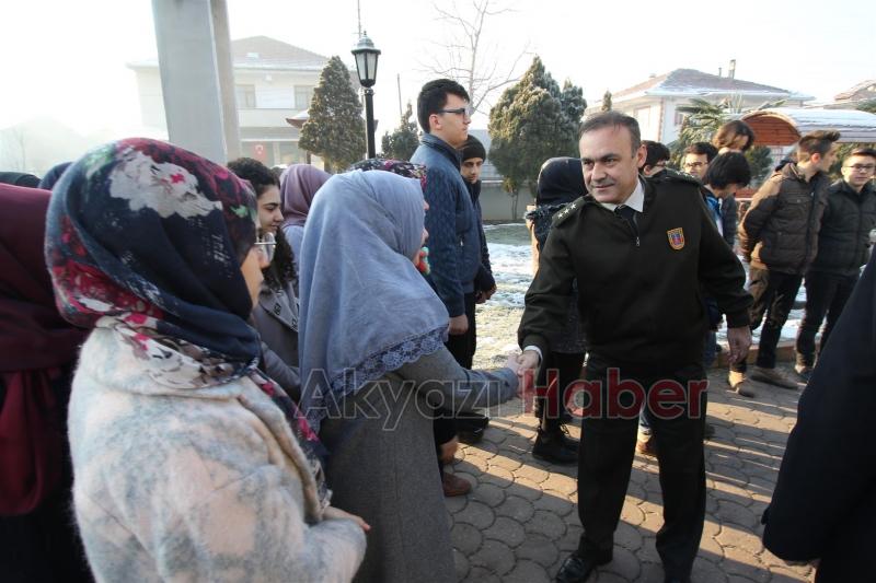 Akyazı İlçe Jandarma Komutanlığına Taziye Ziyareti