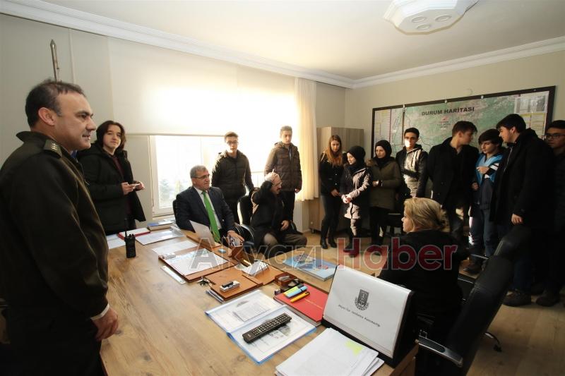 Akyazı İlçe Jandarma Komutanlığına Taziye Ziyareti