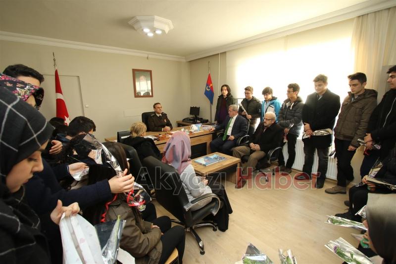 Akyazı İlçe Jandarma Komutanlığına Taziye Ziyareti