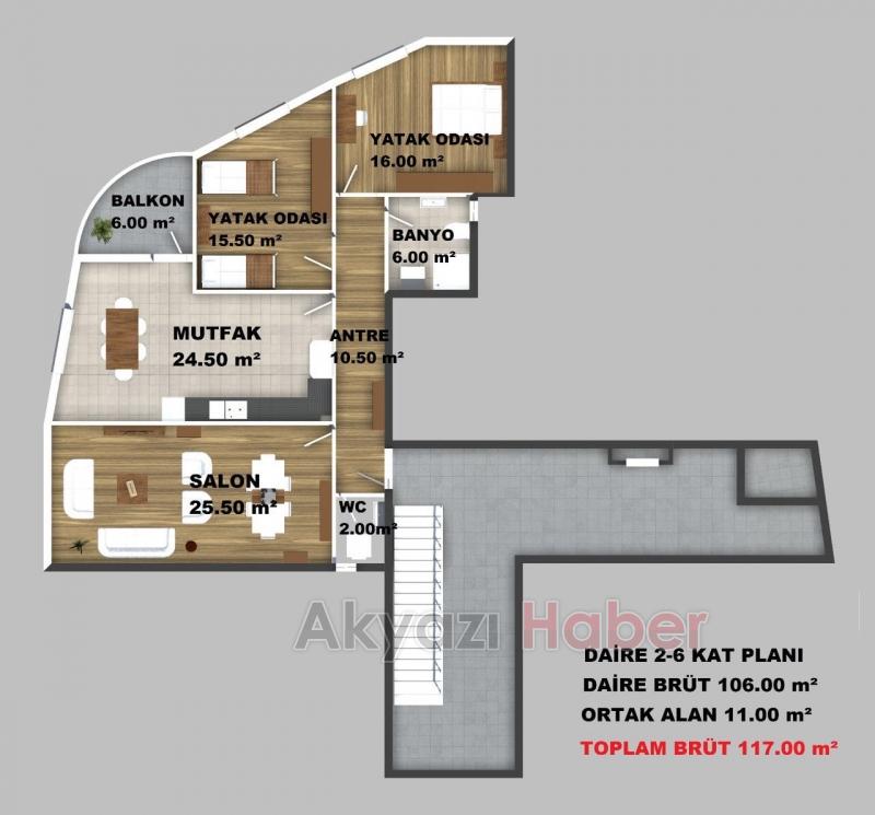 Cadde Üzerinde Satılık Daire ve İş Yerleri 