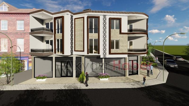 Cadde Üzerinde Satılık Daire ve İş Yerleri 