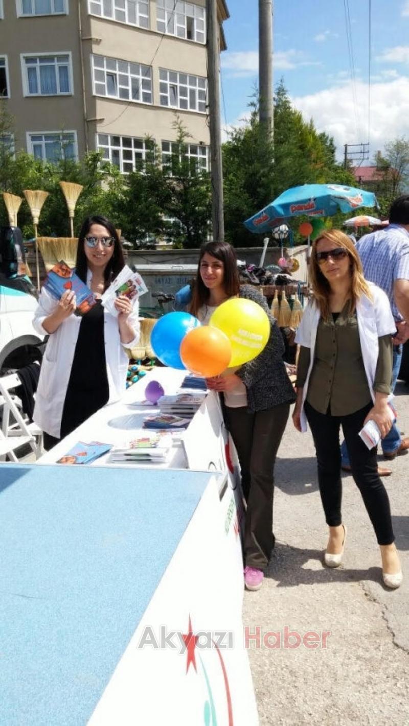 Akyazı İlçe Sağlık Müdürlüğü Aşı Haftası Etkinliği Düzenledi