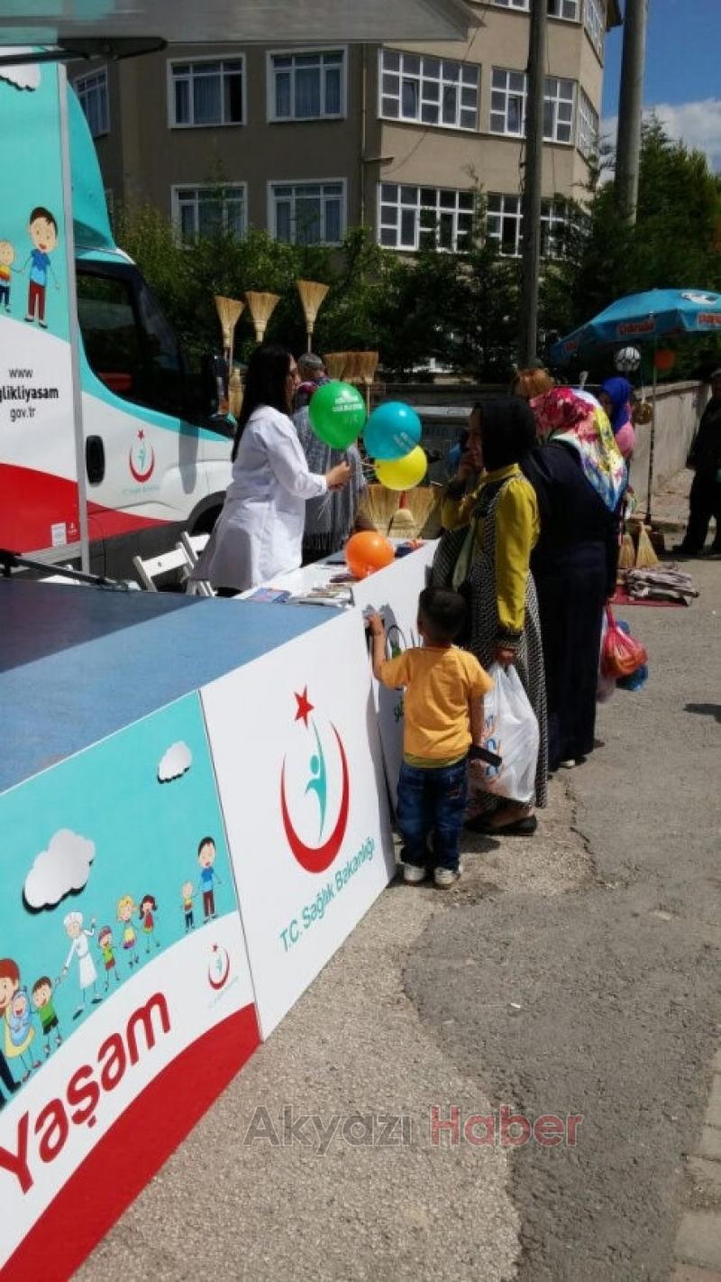 Akyazı İlçe Sağlık Müdürlüğü Aşı Haftası Etkinliği Düzenledi