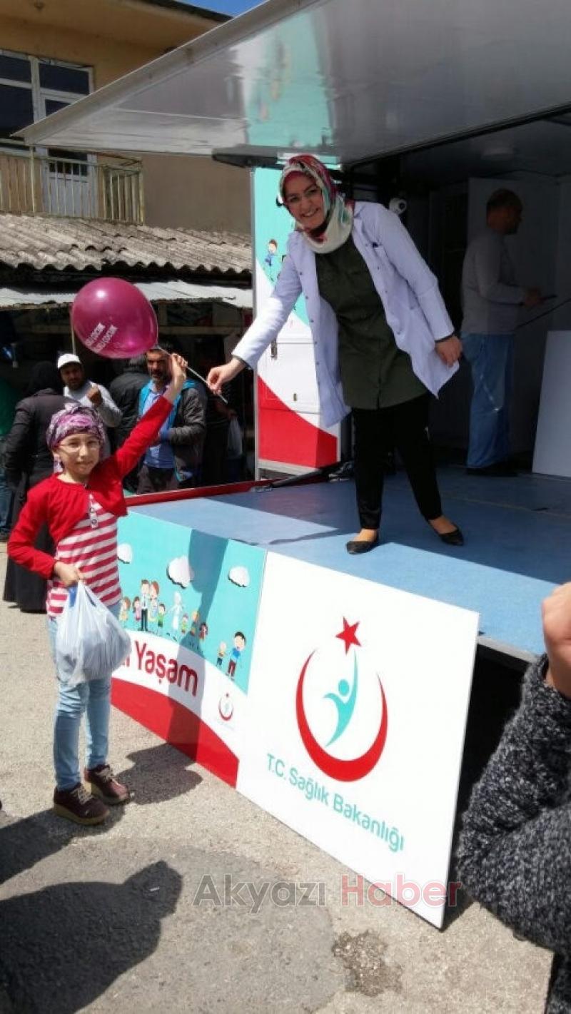 Akyazı İlçe Sağlık Müdürlüğü Aşı Haftası Etkinliği Düzenledi