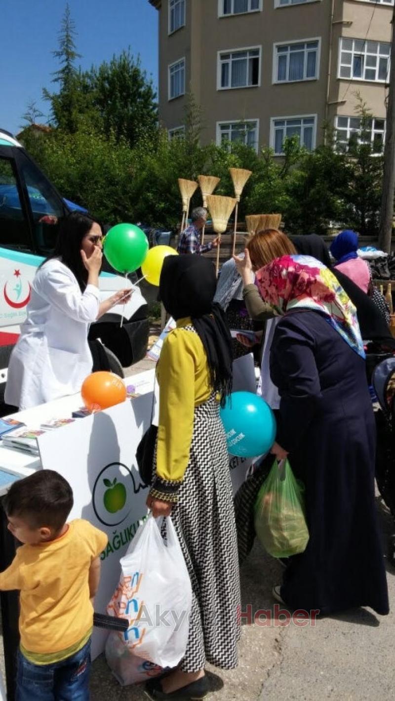 Akyazı İlçe Sağlık Müdürlüğü Aşı Haftası Etkinliği Düzenledi