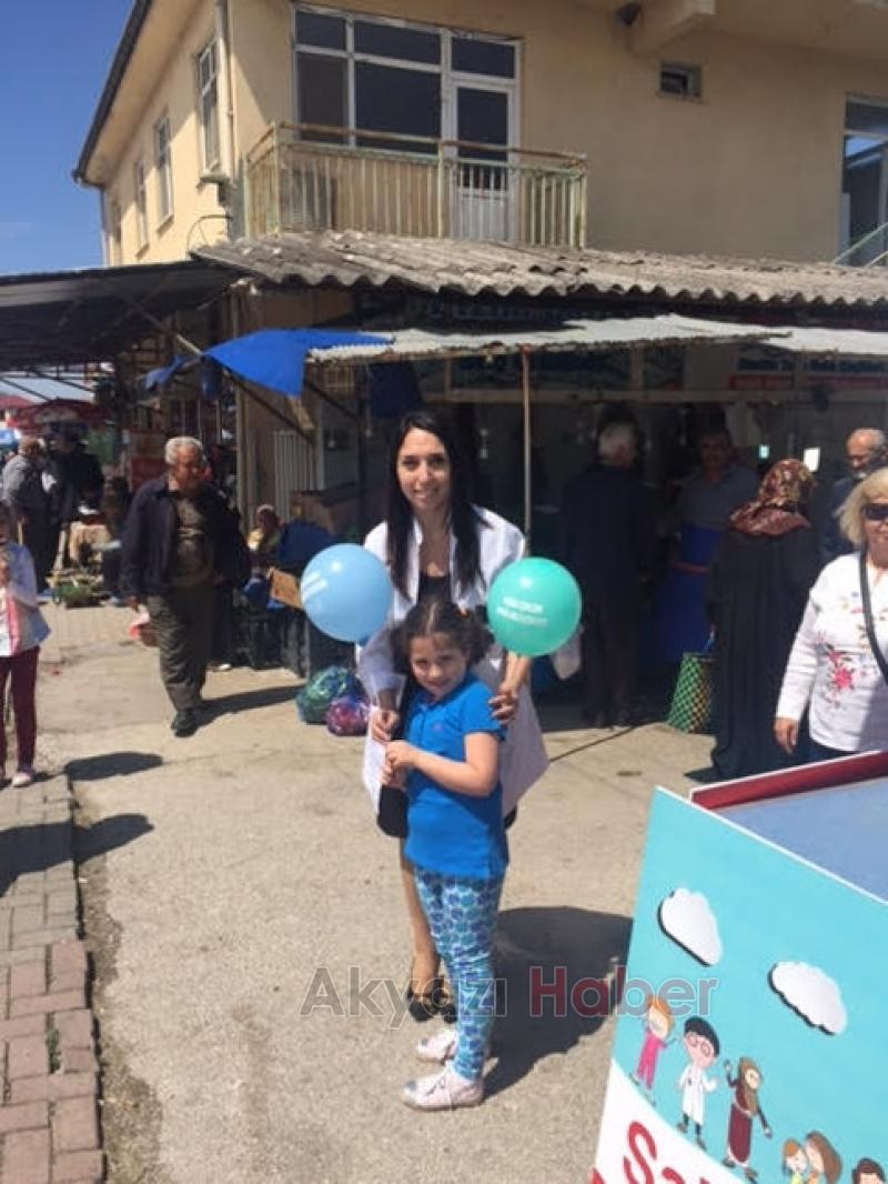Akyazı İlçe Sağlık Müdürlüğü Aşı Haftası Etkinliği Düzenledi