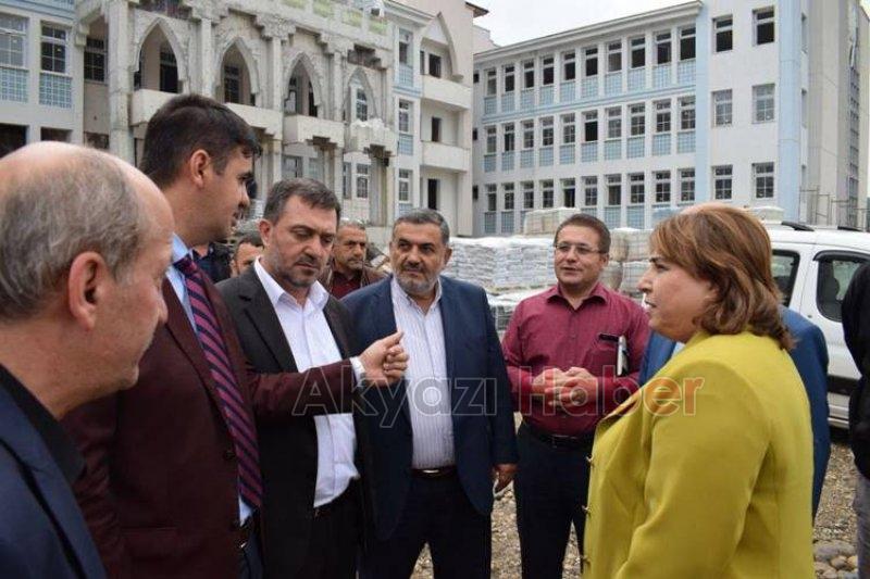 Akyazı İmam Hatip Orta Okulunu Yerinde İncelediler