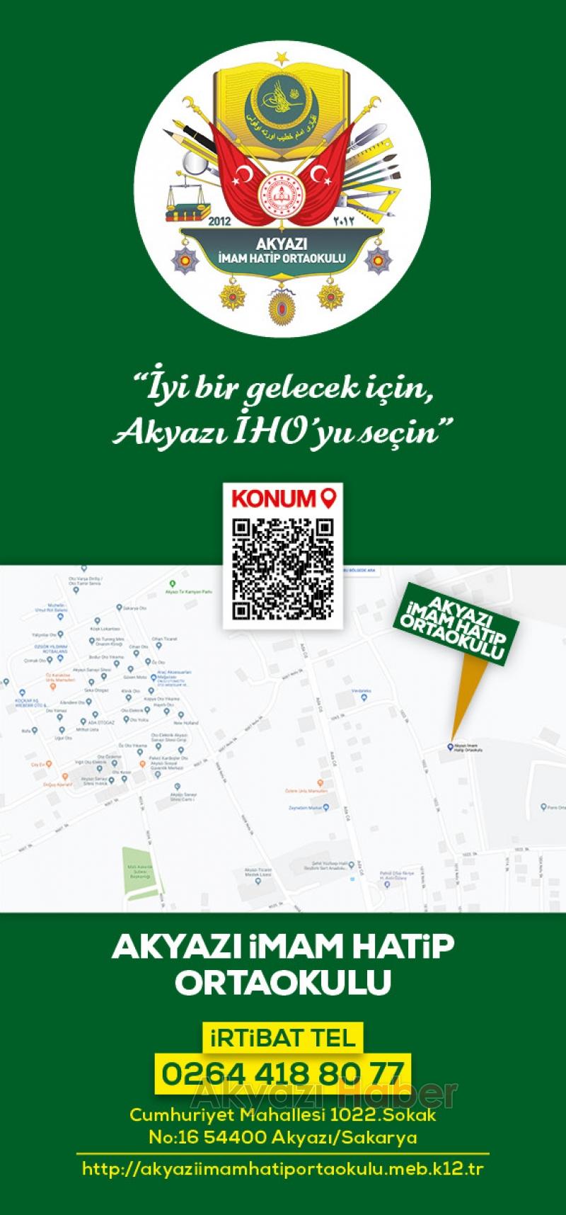 Akyazı İmam Hatip Ortaokulu Proje avantajları