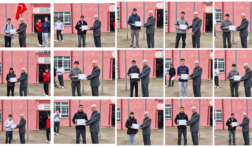 Akyazı İmam Hatip’ten gururlandıran başarı