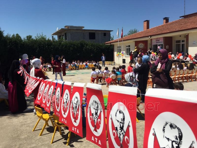 Akyazı İnönü Anaokulu ndan Muhteşem 23 Nisan Gösterisi