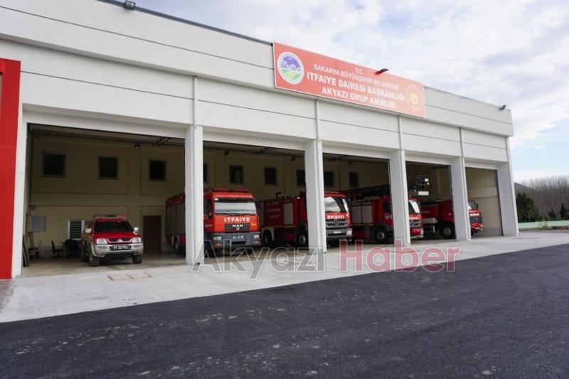 Akyazı İtfaiyesi Yeni Binasına Dualarla Geçti