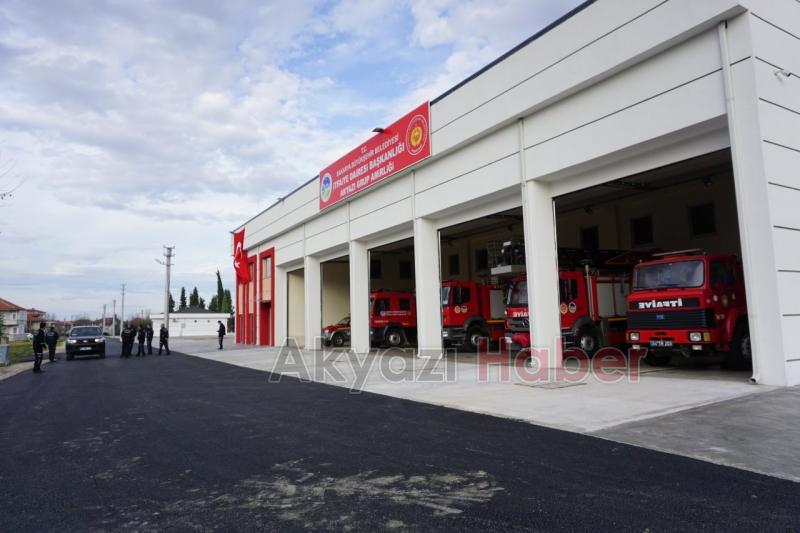 Akyazı İtfaiyesi Yeni Binasına Dualarla Geçti