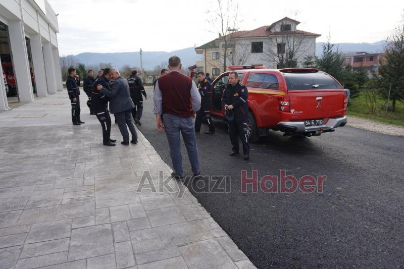 Akyazı İtfaiyesi Yeni Binasına Dualarla Geçti