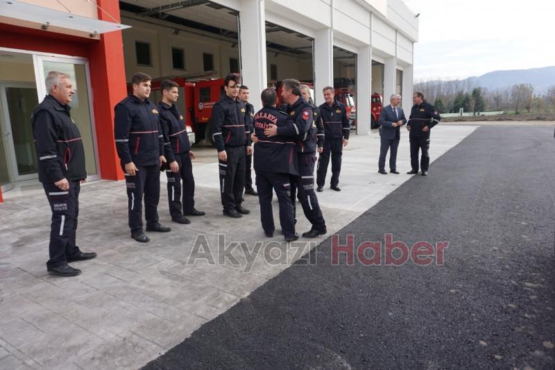 Akyazı İtfaiyesi Yeni Binasına Dualarla Geçti
