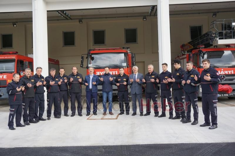 Akyazı İtfaiyesi Yeni Binasına Dualarla Geçti