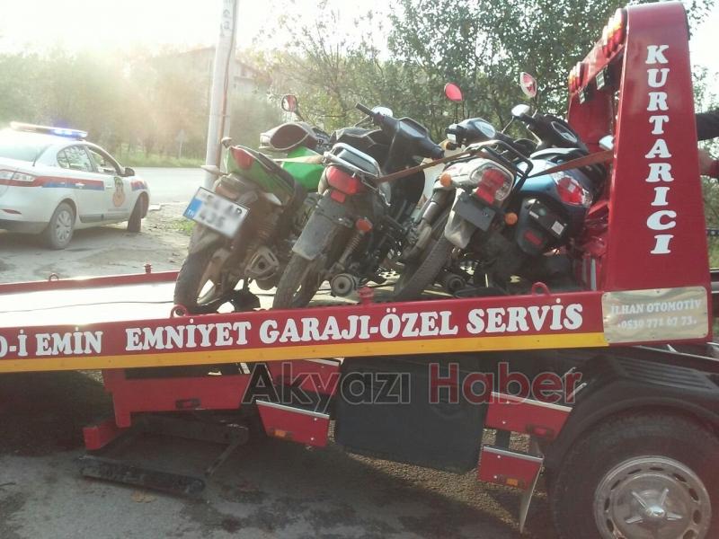 Akyazı Jandarma Ekipleri Kural Tanımayan Sürücülere Göz Açtırmıyor