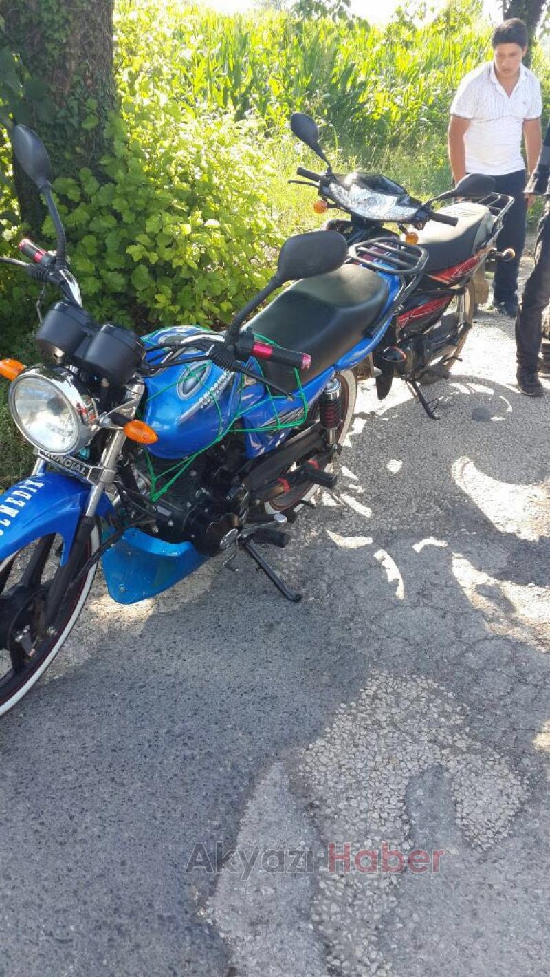 Akyazı Jandarma Ekipleri Plakasız ve Çevreye Rahatsızlık Veren Motosikletleri Topladı