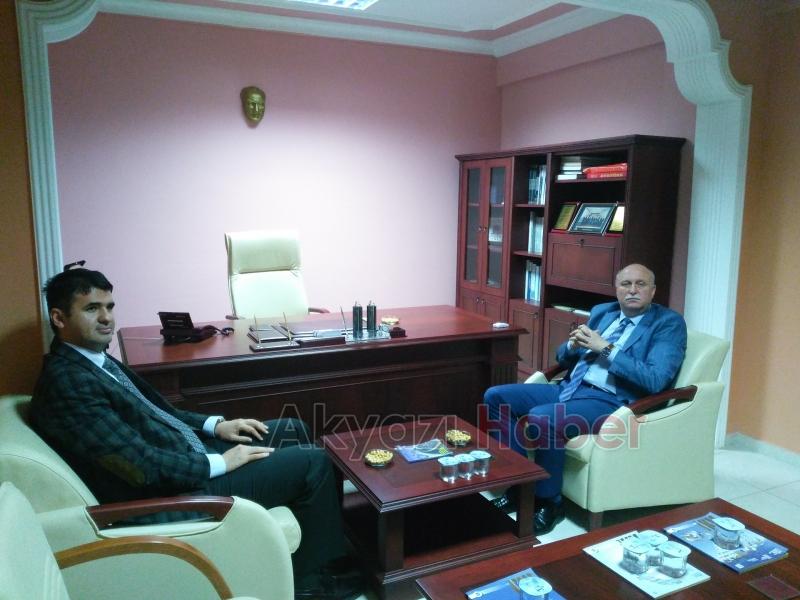 AKYAZI KAYMAKAMI KALAYLI’DAN TİCARET  BORSASINA  ZİYARET