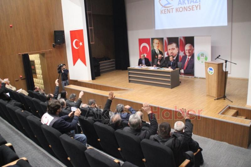 Akyazı Kent Konseyi 2. Olağan Genel Kurul Toplantısı Yapıldı