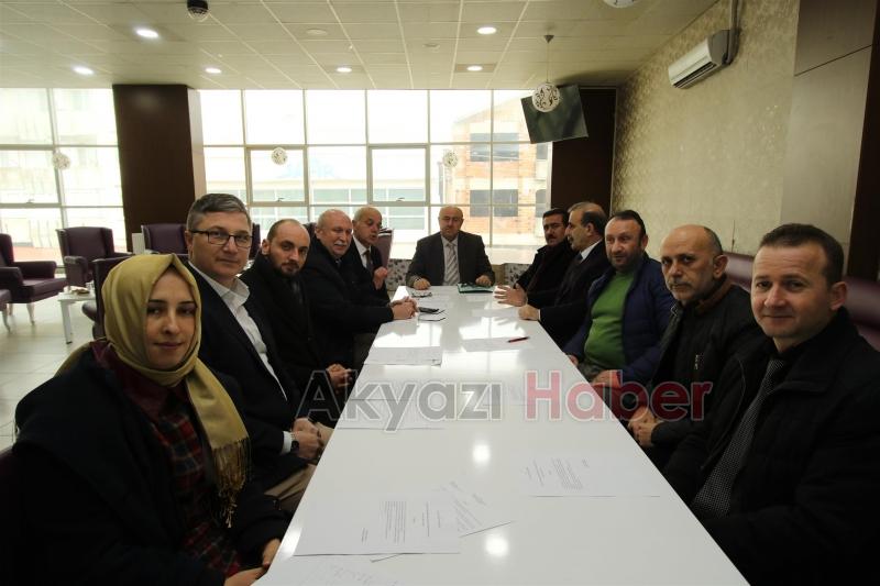 AKYAZI KENT KONSEYİ YÜRÜTME KURULU OCAK AYI TOPLANTISINDA BİRARAYA GELDİ