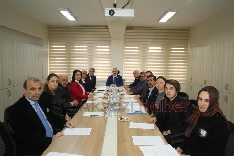 AKYAZI KENT KONSEYİNDEN KAYMAKAM ÇİÇEKLİ’YE ZİYARET