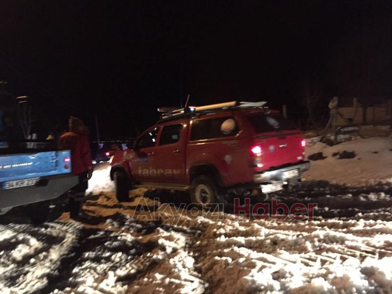 Akyazı Keremali Yaylasında Mahsur Kaldırlar