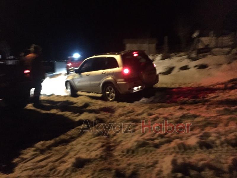 Akyazı Keremali Yaylasında Mahsur Kaldırlar