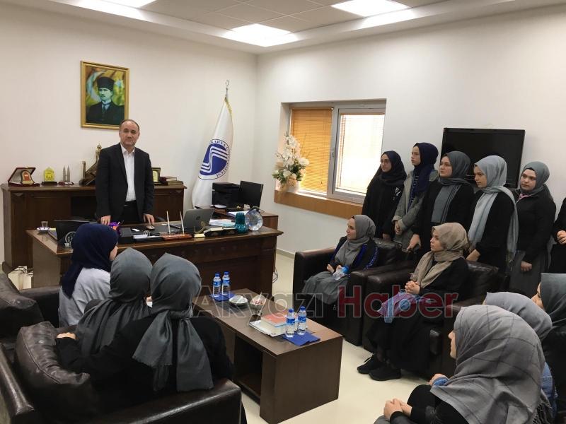 Akyazı Kız Anadolu İmam Hatip Lisesi öğrencileri SAÜ ye konuk oldu