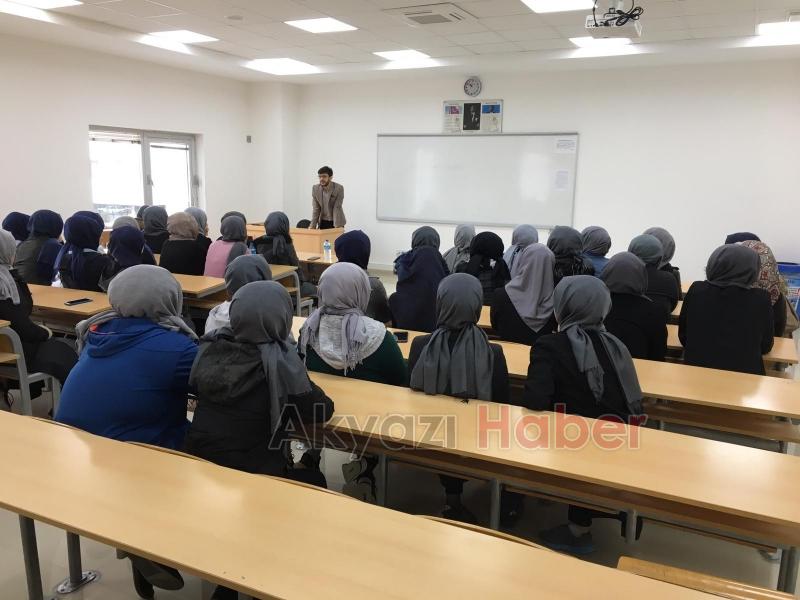 Akyazı Kız Anadolu İmam Hatip Lisesi öğrencileri SAÜ ye konuk oldu