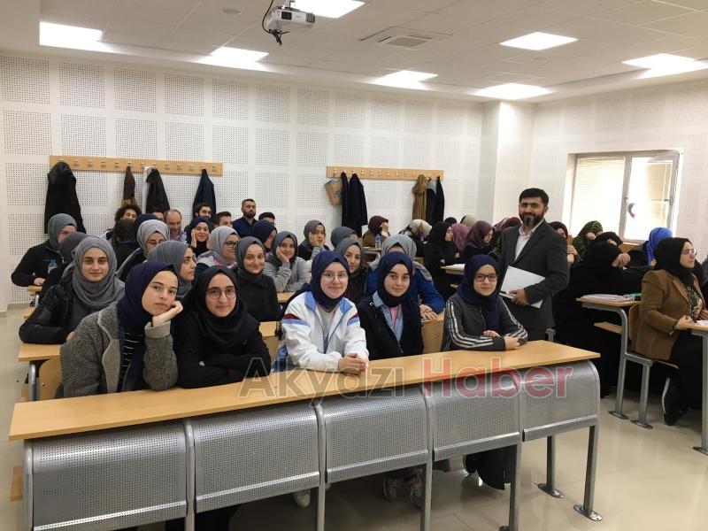 Akyazı Kız Anadolu İmam Hatip Lisesi öğrencileri SAÜ ye konuk oldu