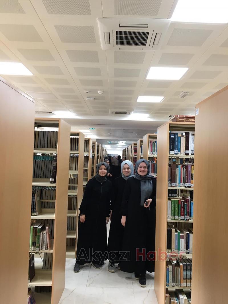 Akyazı Kız Anadolu İmam Hatip Lisesi öğrencileri SAÜ ye konuk oldu