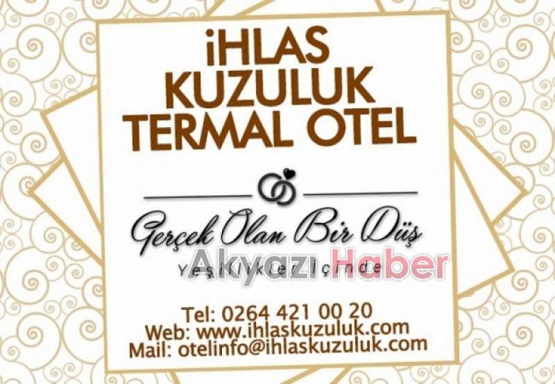 Akyazı Kuzuluk Termal Otel 2019 Kır Düğünü Organizasyon Kayıtları Başladı