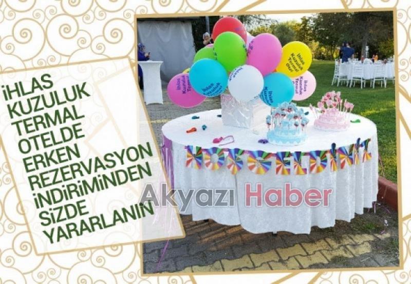 Akyazı Kuzuluk Termal Otel 2019 Kır Düğünü Organizasyon Kayıtları Başladı
