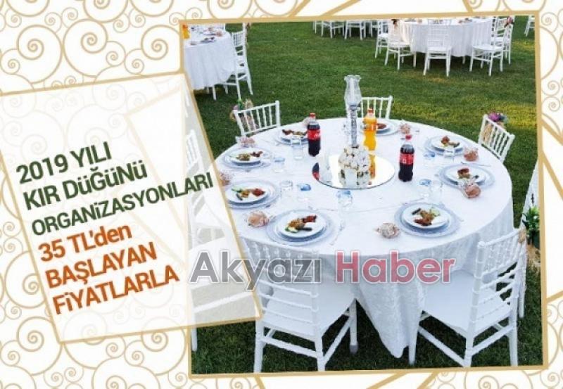 Akyazı Kuzuluk Termal Otel 2019 Kır Düğünü Organizasyon Kayıtları Başladı