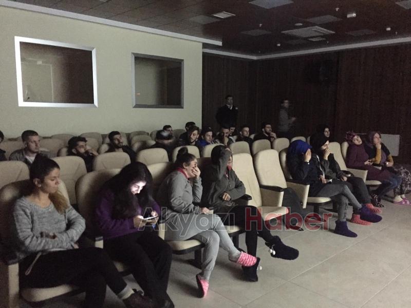 Akyazı KYK da Madde bağımlılığı semineri düzenlendi