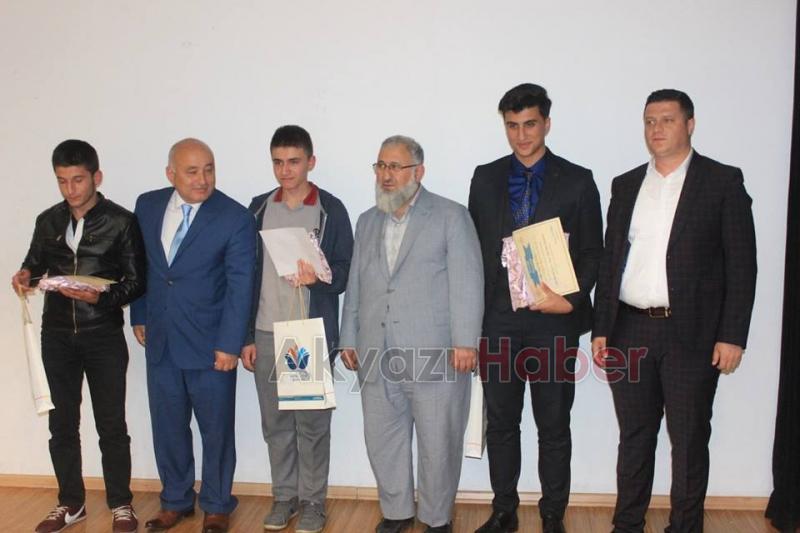 Akyazı Liseler Arası Kuranı Kerim Okuma Yarışması Yapıldı