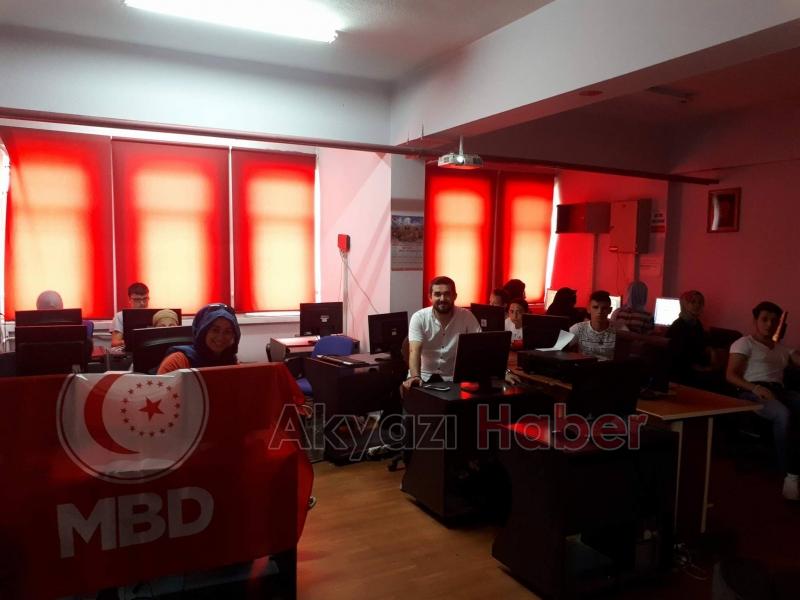  AKYAZI MBDD EĞİTİME DESTEK VERİYOR