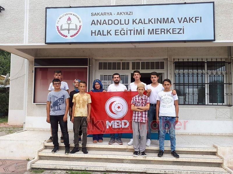  AKYAZI MBDD EĞİTİME DESTEK VERİYOR