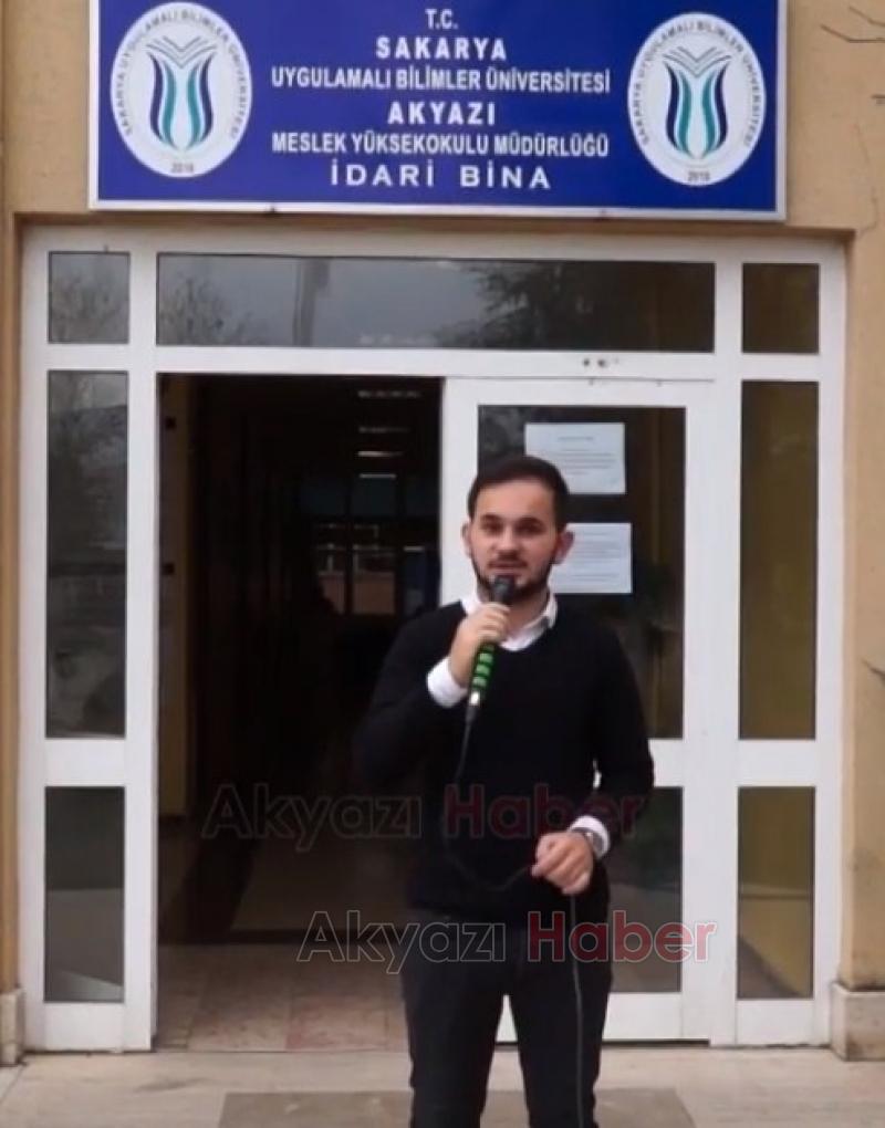 Akyazı Meslek Yüksekokulu hakkında ne düşündüklerini sorduk