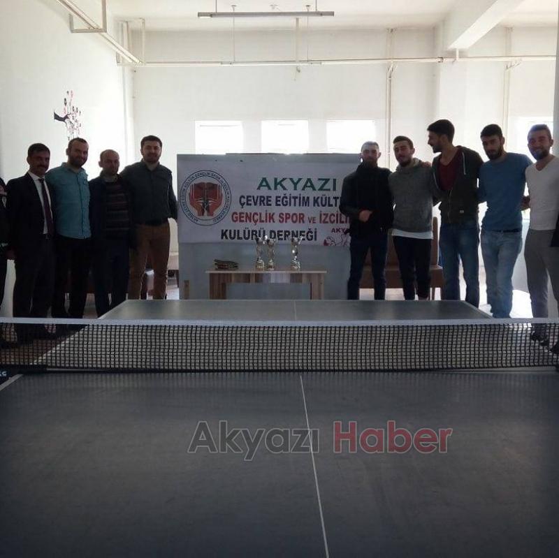 Akyazı Meslek Yüksekokulu’ndan Masa Tenisi Turnuvası