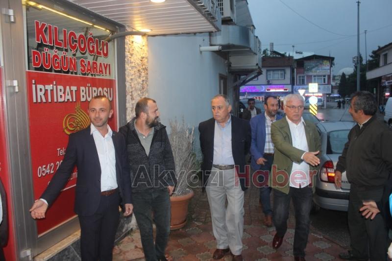 AKYAZI MHP İLÇE TEŞKİLATI İFTAR YEMEĞİNDE BULUŞTU