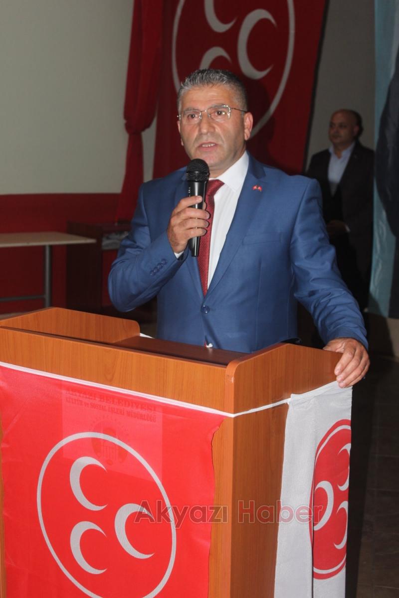 AKYAZI MHP İLÇE TEŞKİLATI İFTAR YEMEĞİNDE BULUŞTU